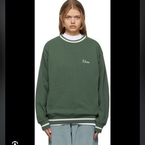 Dime Green Classic French Terry Sweatshirt - Size Large